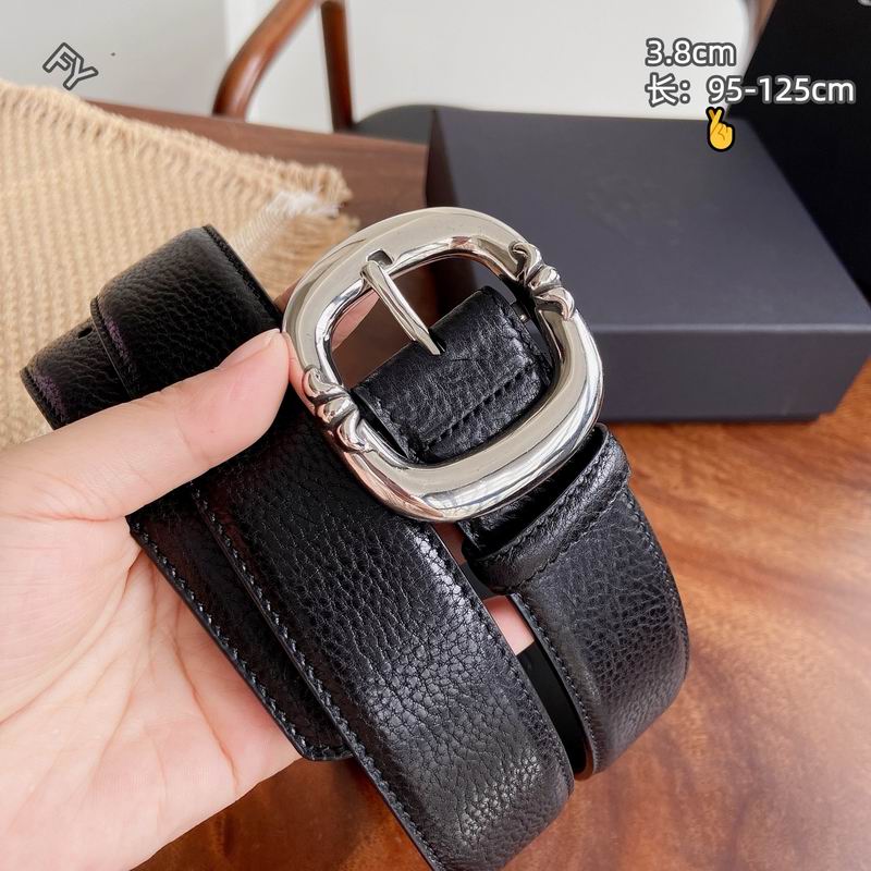 Chrome Hearts belt 38mmX95-125cm 8L93
